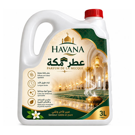 🕌 HAVANA – عطر مكة | 3 ل

عطر فاخر للمساجد