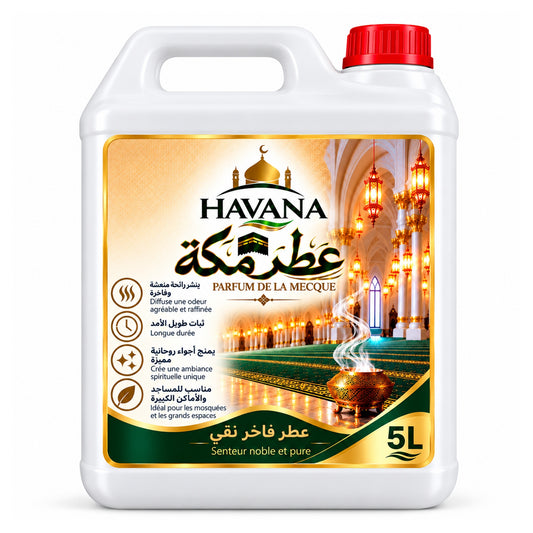 🕌 HAVANA – عطر مكة | 5 ل

عطر فاخر للمساجد